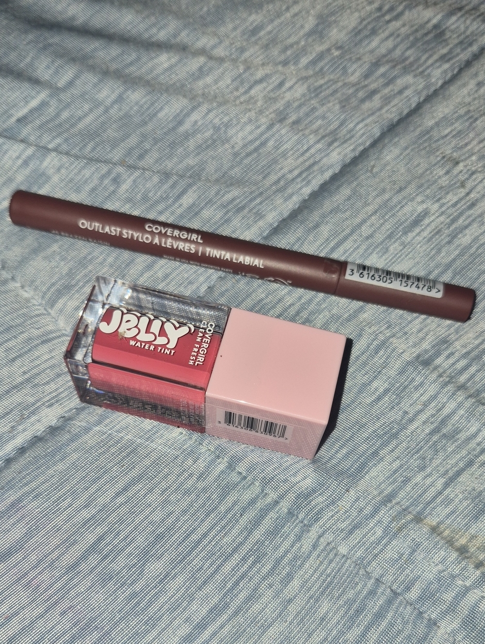 COVERGIRL Pink Jelly Water Tint with Rose Lip Liner Nwt